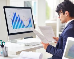 Professionals reviewing commercial property plans